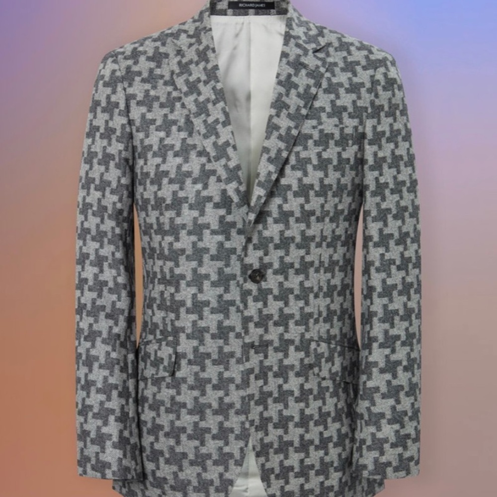 Richard James SEISHIN JACKET IN JUMBO DOGTOOTH